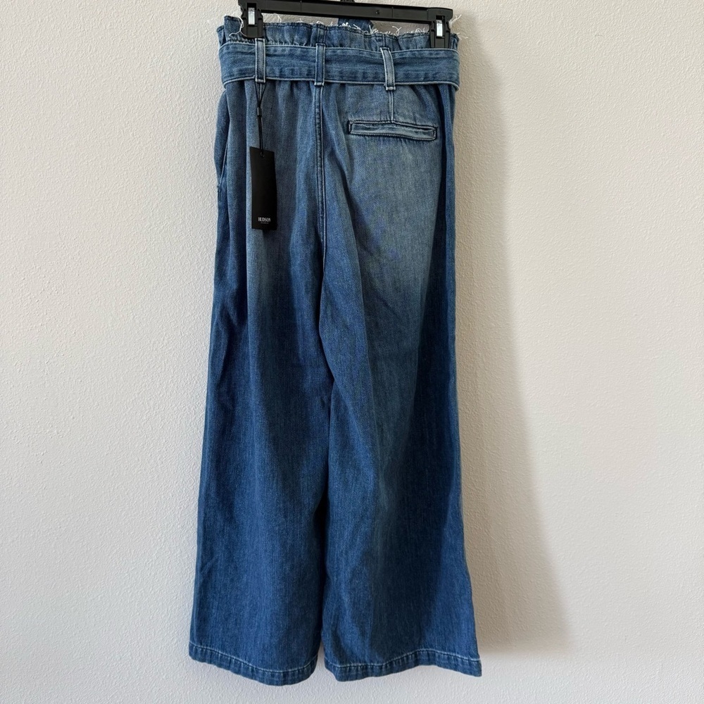 Hudson Trouser Wide Leg Cropped Jeans Dancehall Size 29 NWT - Picture 5 of 9